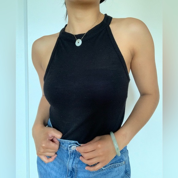 SEDUCTIONS | Black summer tank top - Picture 1 of 3